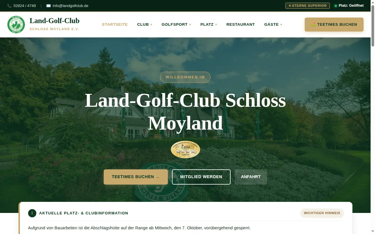 Land-Golf-Club Schloss Moyland