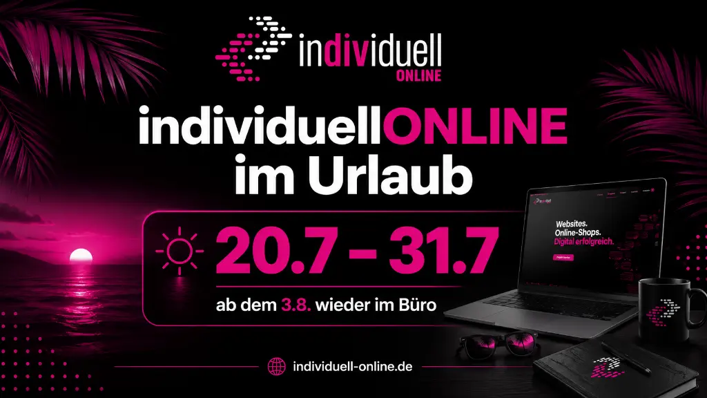 individuellONLINE im Urlaub